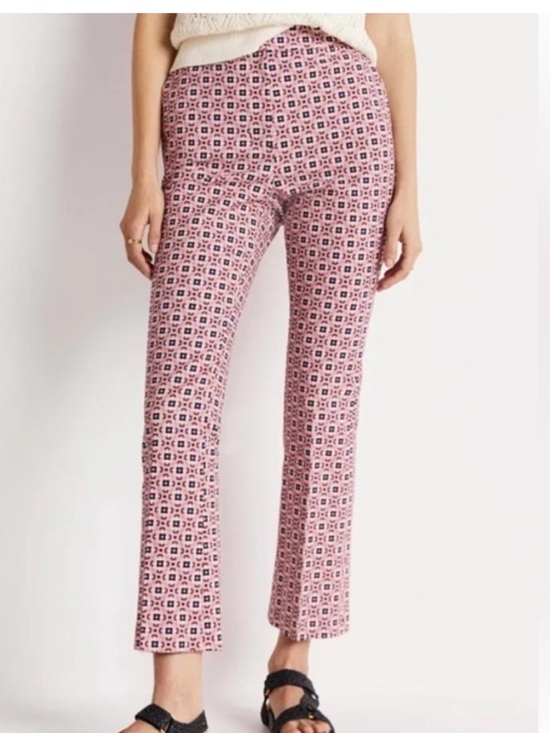 Boden Pants - Boden Cropped Kick Flare Trousers